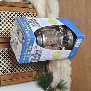 Antique Lantern With LED LIGHTS NWT